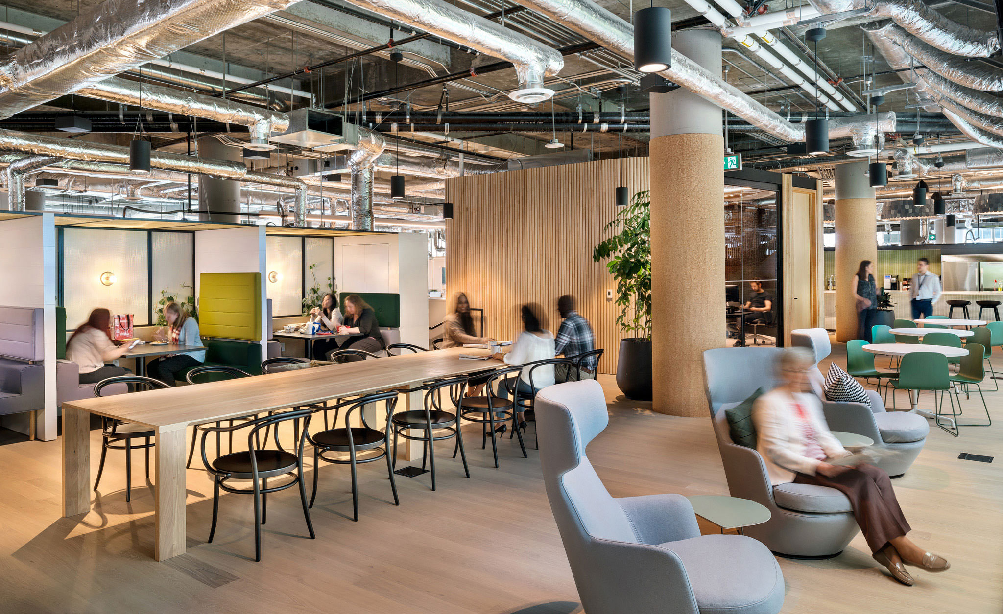 Open Concept Modern Office Interior