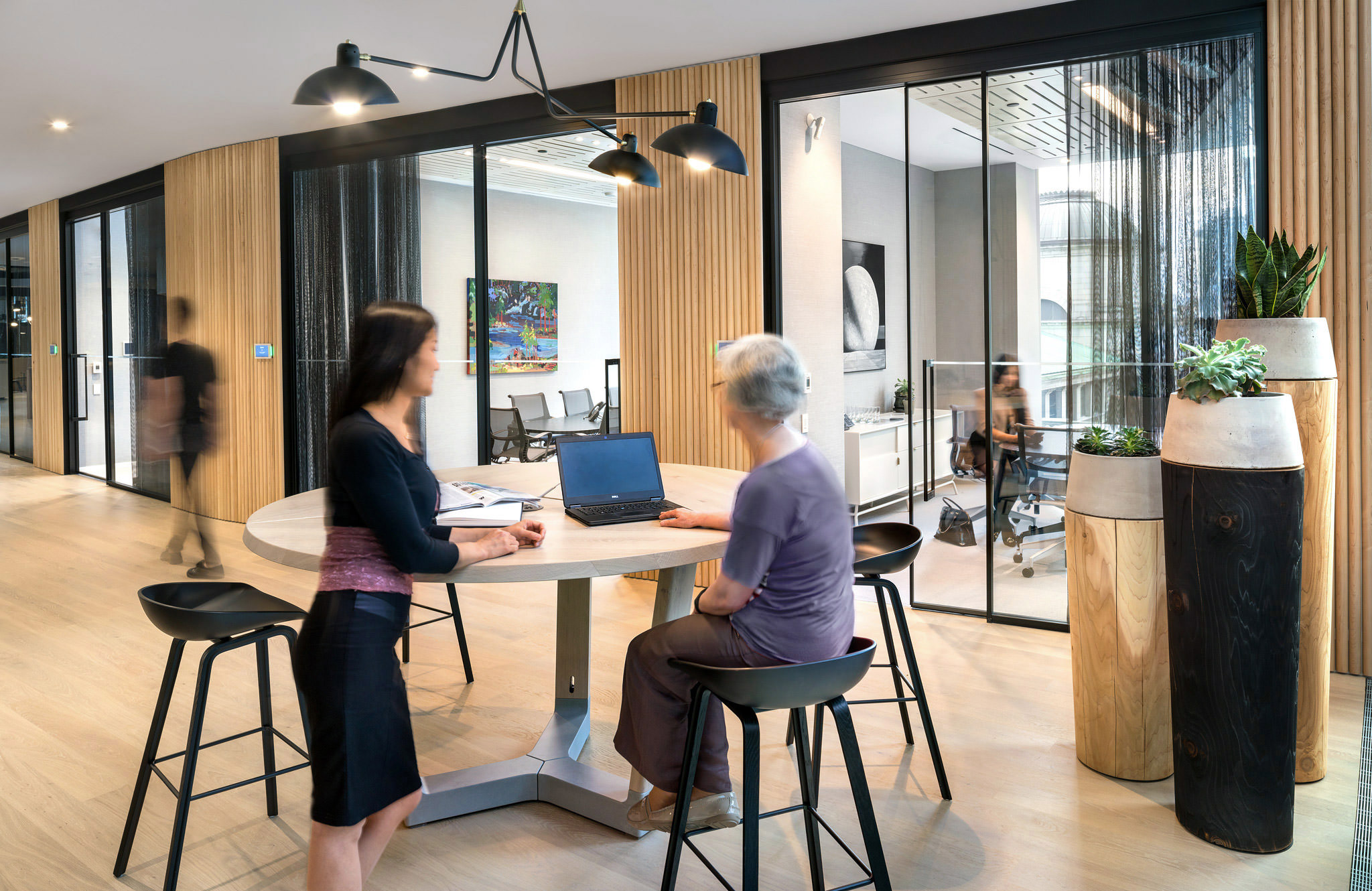 Open Concept Modern Office Interior